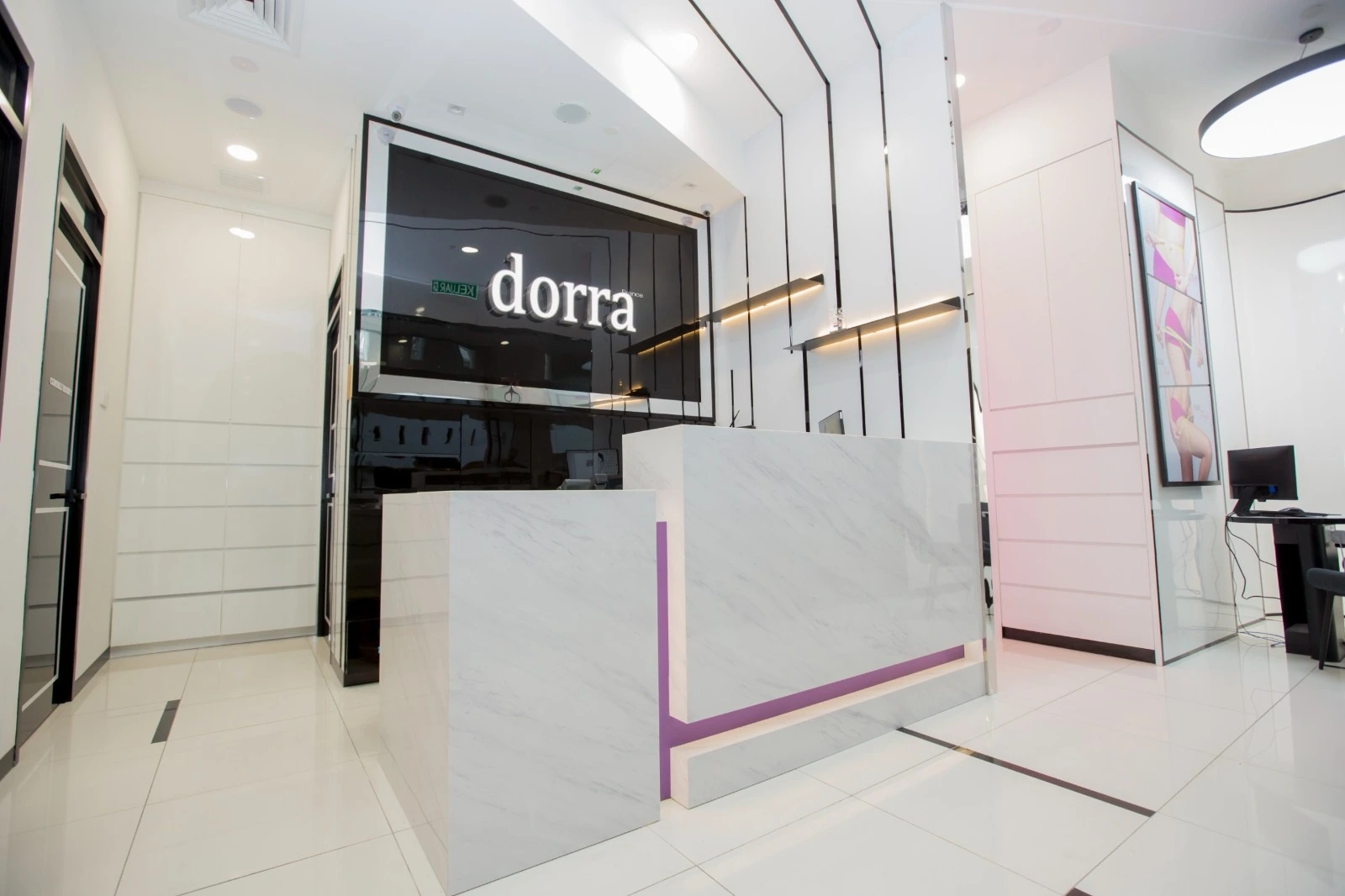 Dorra Slimming Malaysia branch interior