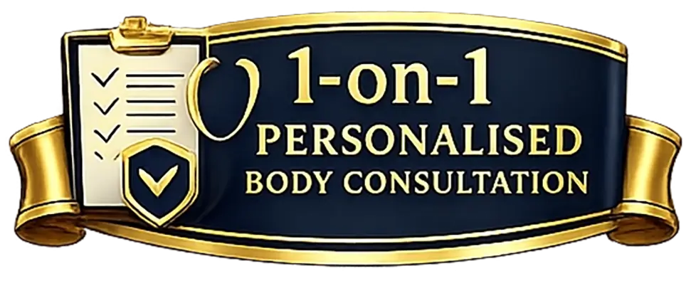 1-on-1 Personalised body consultation
